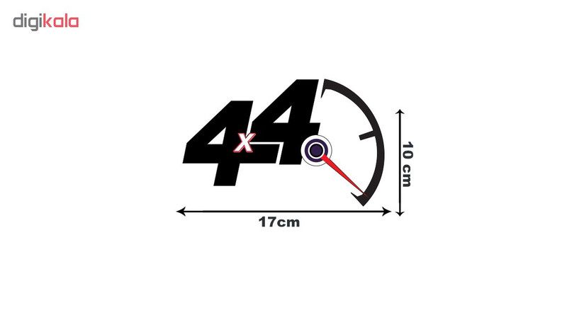استیکر خودرو مدل آفرود Speed 4x4