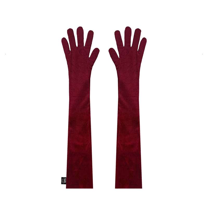 دستکش زنانه تادو طرح مخمل مدل 16-300