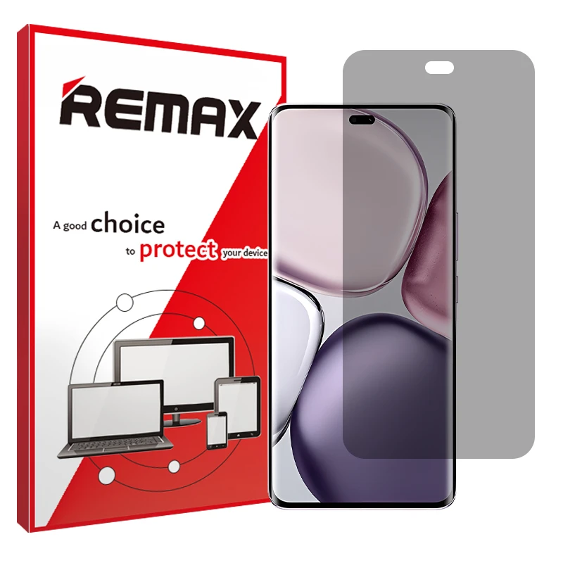 محافظ صفحه نمایش حریم شخصی ریمکس مدل Resistant مناسب برای گوشی موبایل آنر X9c