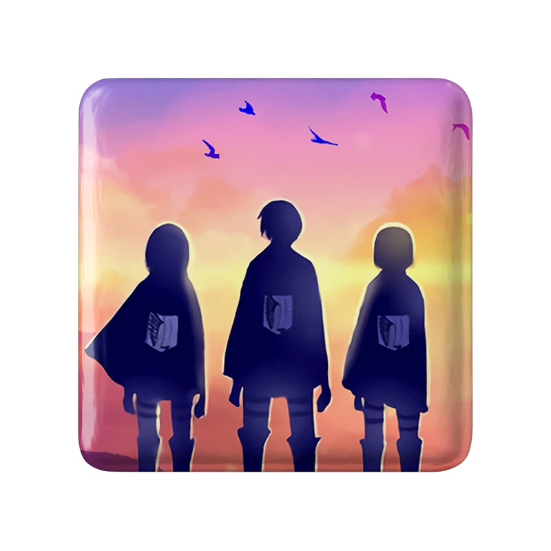 مگنت خندالو طرح میکاسا و ارن و آرمین انیمه اتک آن تایتان کد 11053