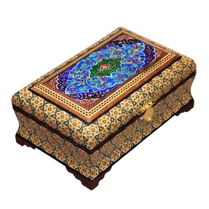 جعبه جواهرات خاتم کاری کد 6-70013