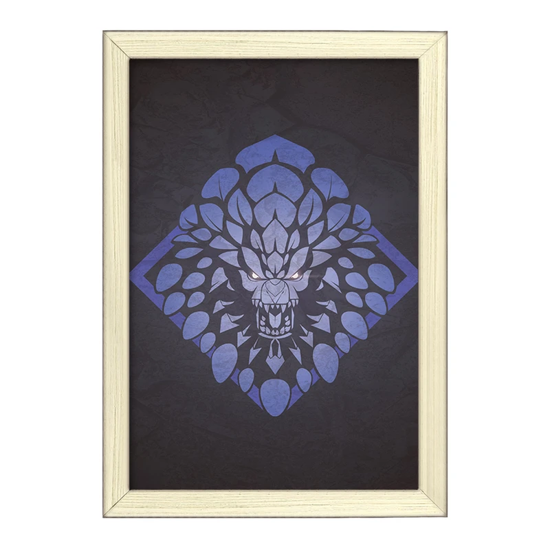 تابلو خندالو طرح بازی شکارچی هیولا (Monster Hunter) کد 33271