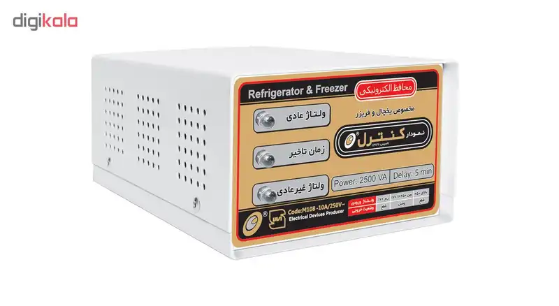 محافظ ولتاژ الکترونیکی نمودار کنترل مدل M108 مناسب برای یخچال و فریزر