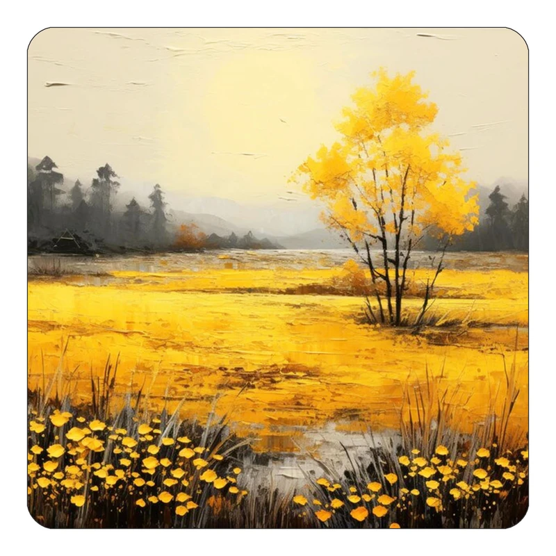 مگنت کاکتی طرح نقاشی رنگ روغن مدل mp70649