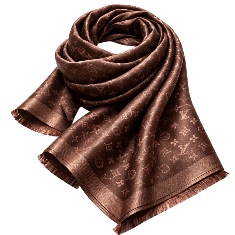 شال ابریشم زنانه مدل MNT999 با طول و عرض 200*70 سانتی‌متر