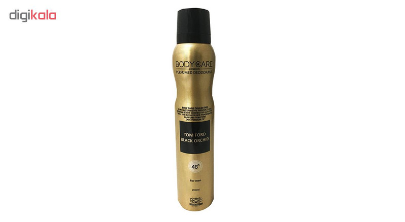 اسپری خوشبو کننده بدن مردانه بادی کر مدل TOM FORD BLACK ORCHIDحجم 200 میلی لیتر