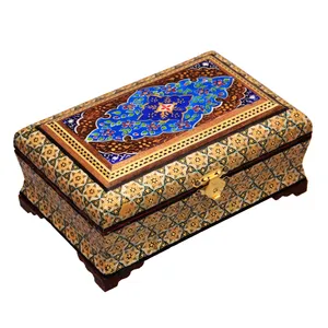 جعبه جواهرات خاتم کاری کد 4-70013