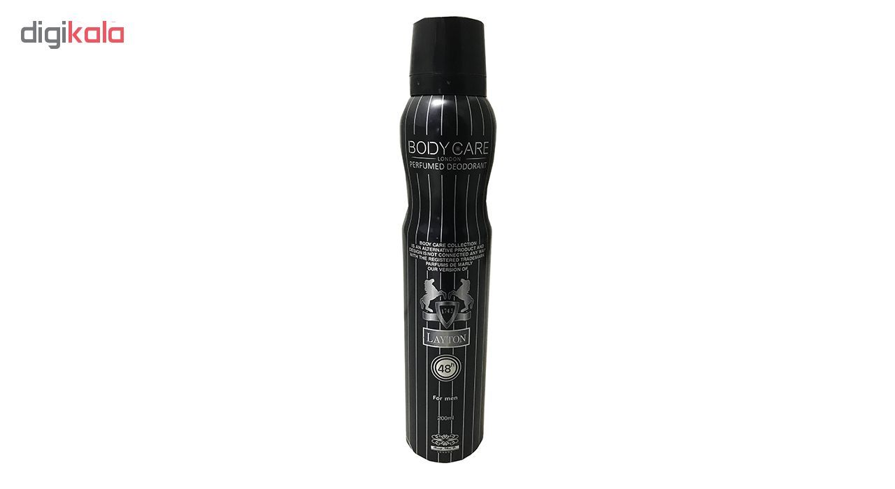 اسپری خوشبو کننده بدن مردانه بادی کر مدل LAYTON حجم 200 میلی لیتر - - 2
