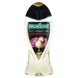 شامپو بدن پالمولیو سری Luminous Oils مدل Macadamia حجم 250 میلی لیتر