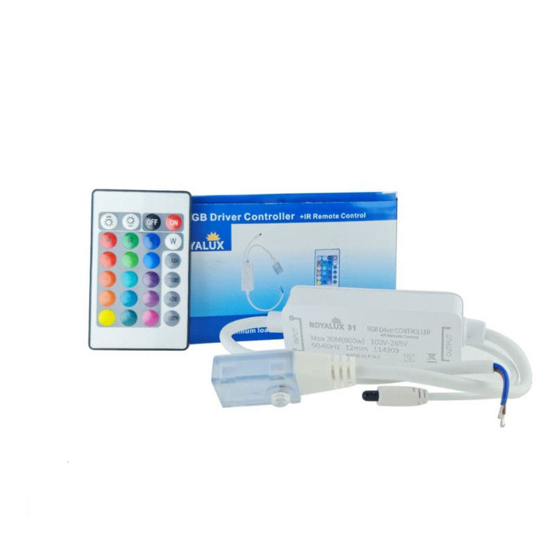 ریموت کنترل RGB رویالوکس مدل 24key-wireless