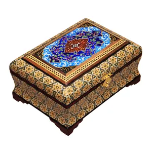 جعبه جواهرات خاتم کاری کد 1-70063