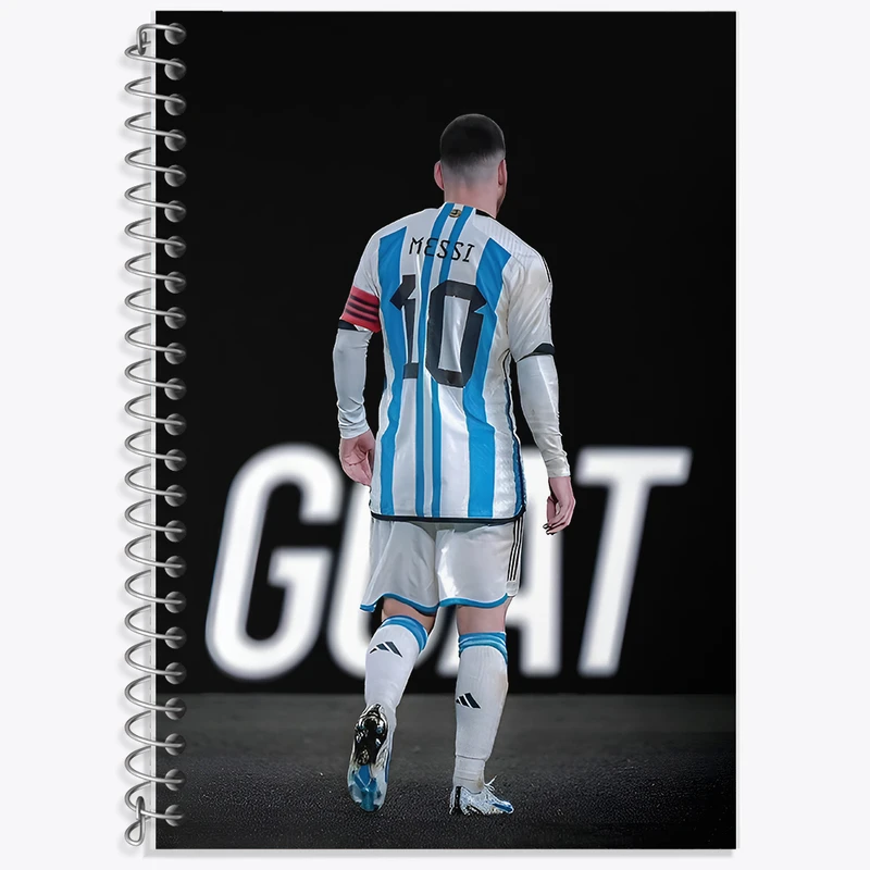 دفتر نت موسیقی 50 برگ خندالو طرح لیونل مسی کد F7189