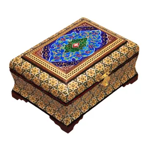 جعبه جواهرات خاتم کاری کد 2-70063