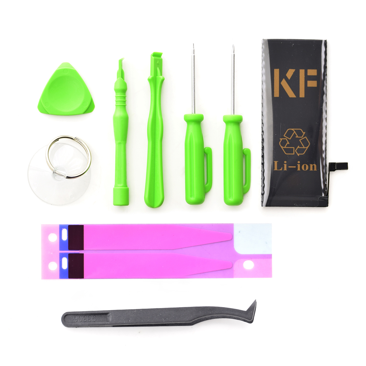 باتری موبایل کافنگ مدل KF-7G ظرفیت 1960 میلی آمپر ساعت مناسب برای گوشی موبایل اپل iPhone 7 به همراه کیت تعویض باتری