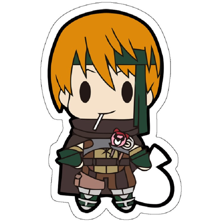 استیکر لپ تاپ مدل Gaius Chibi