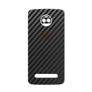MAHOOT Carbon-fiber Texture Cover Sticker for Motorola Moto Z2 Force