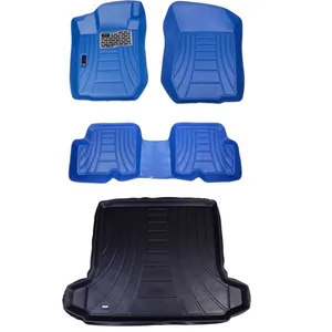 کفپوش سه بعدی خودرو مدل رویال مناسب برای ال90 به همراه کفپوش صندوق