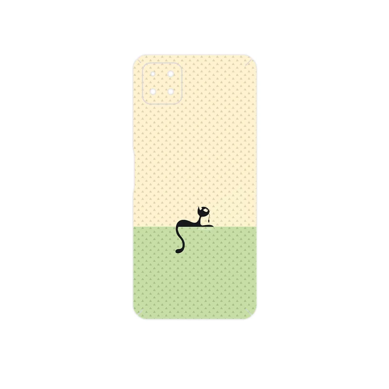 برچسب پوششی ماهوت مدل Minimal Internet Cat Icon مناسب برای گوشی موبایل هوآوی Nova Y60