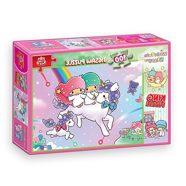 پازل 100 تکه کینگ مدل لیتل تویین استارز Little Twin Stars