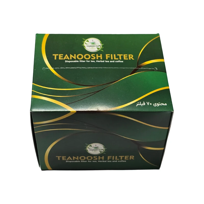 فیلتر چای مدل تی نوش - Tn1 - کد 01 - بسته 70 عددی