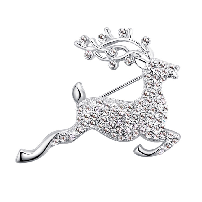 گل سینه طرح گوزن مدل BRC069S0 گل سینه طرح گوزن مدل BRC069S0