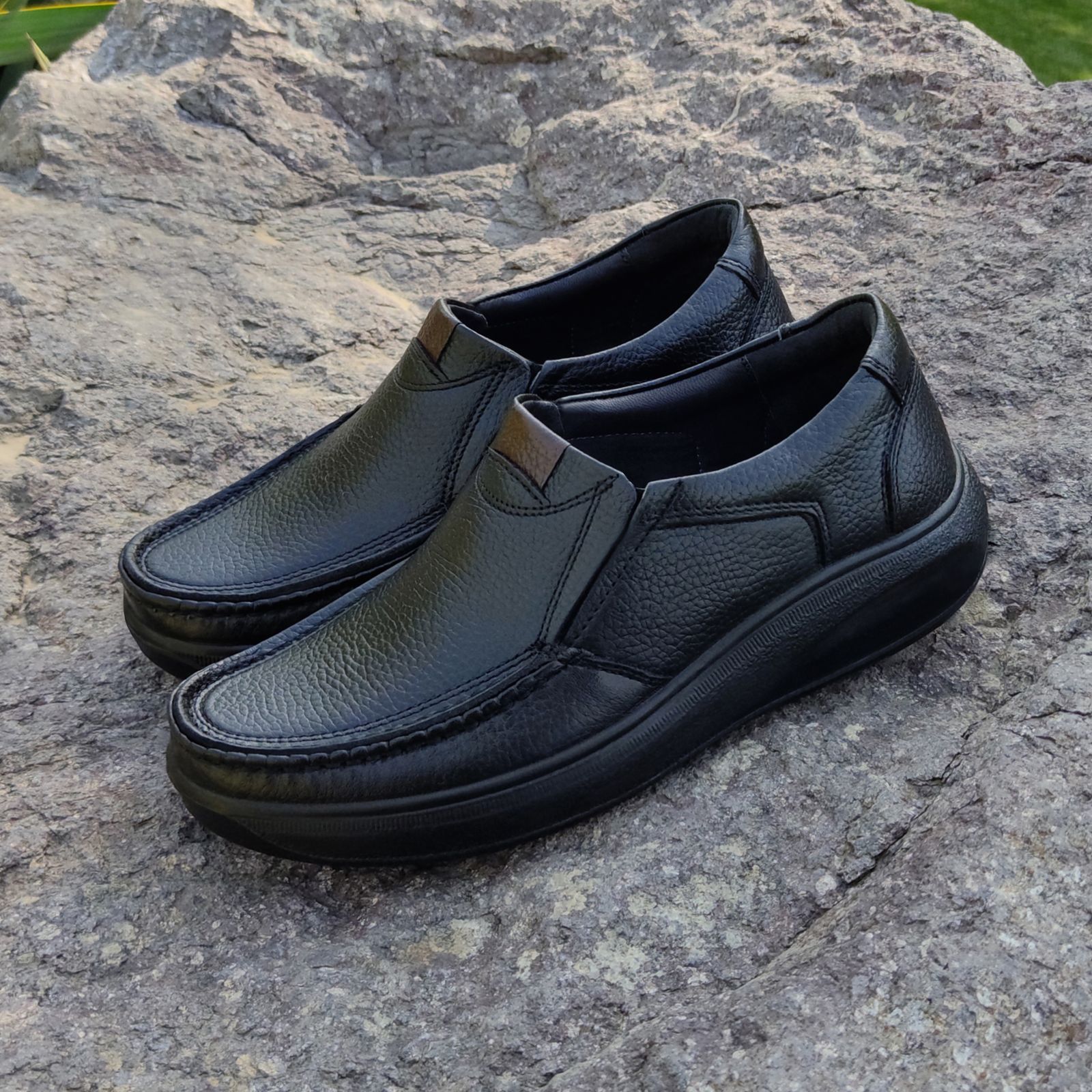 کفش طبی مردانه دکتر شولز مدل Comfort رنگ مشکی -  - 9
