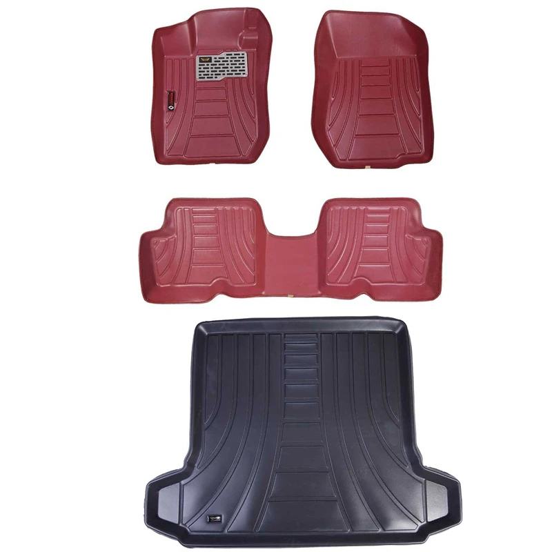 کفپوش سه بعدی خودرو مدل اکو مناسب برای ال90 به همراه کفپوش صندوق