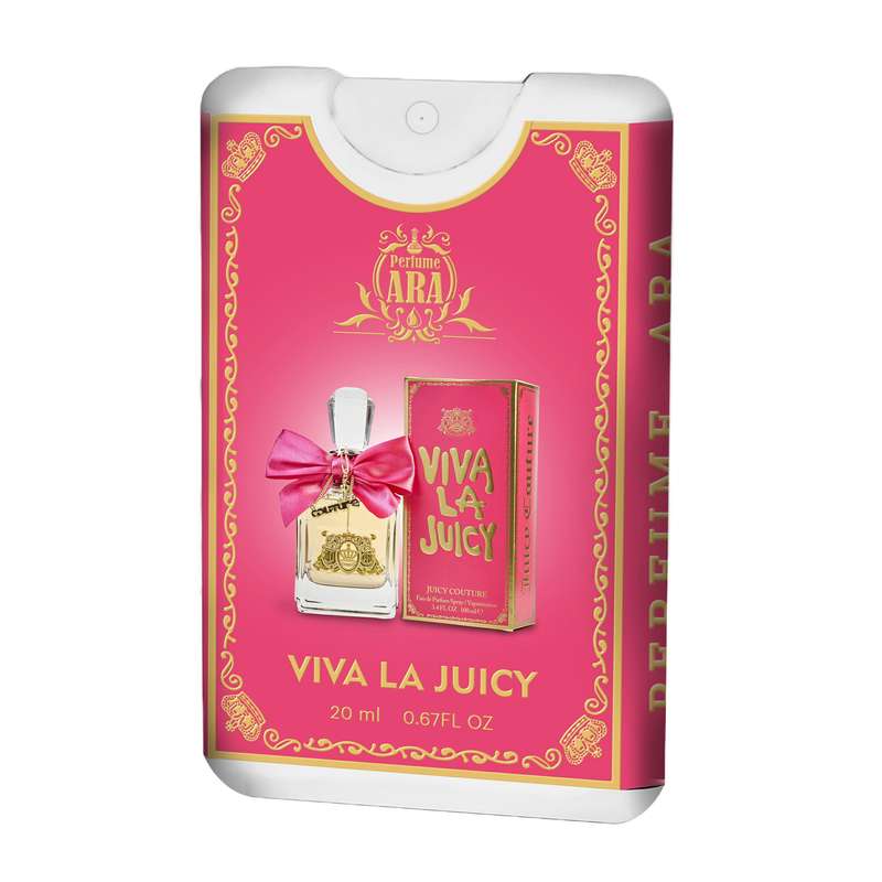عطر جیبی زنانه پرفیوم آرا مدل VIVA LA JUICY حجم 18 میلی لیتر