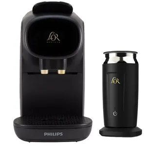 اسپرسو ساز ۸۰۰ میلی‌لیتر فیلیپس مدل Barista Sublime به همراه کف شیرساز لور