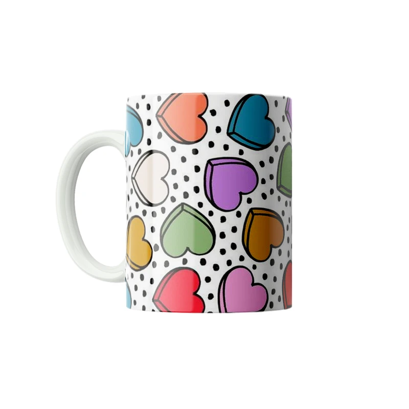 ماگ پاد آفرین مدل قلبی کد DKC977