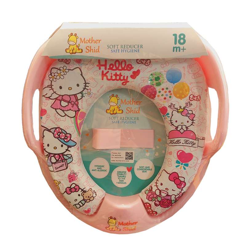 تبدیل توالت فرنگی کودک مادرشید مدل M1892.3 طرح هلو کیتی