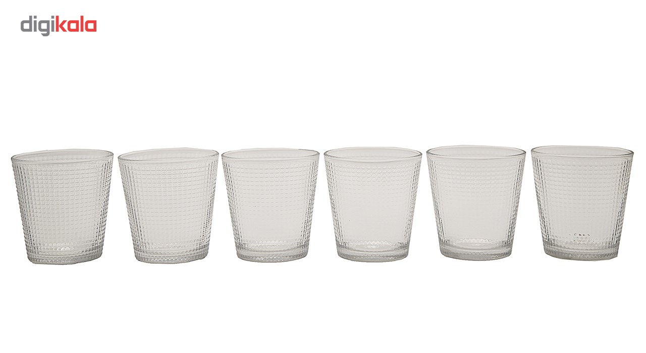 لیوان بلور کاوه مدل 2 Venice بسته 6 عددی