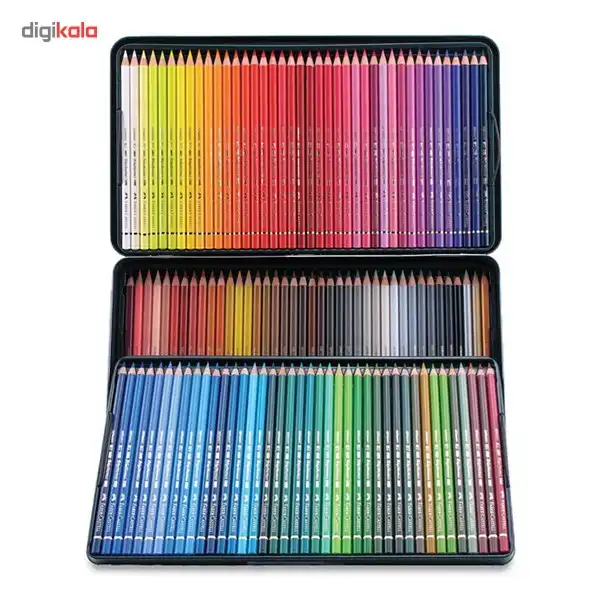 مداد رنگی 120 رنگ فابر-کاستل مدل Polychromos
