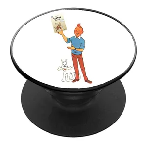 پایه نگهدارنده گوشی موبایل پاپ سوکت مدل تن تن کد Tintin 01