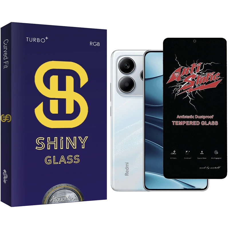 محافظ صفحه نمایش آتوچبو مدل Shiny Antistatic مناسب برای گوشی موبایل شیائومی Redmi Note 14