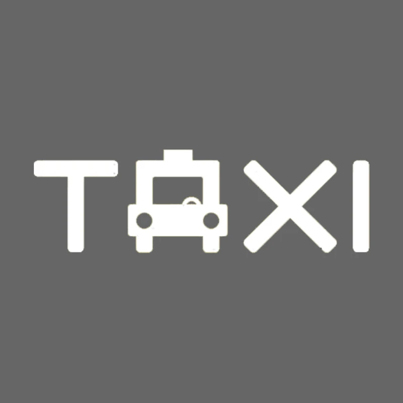برچسب بدنه خودرو شیپرس طرح TAXI کد ST001