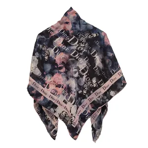 روسری زنانه مدل دور دست دوز