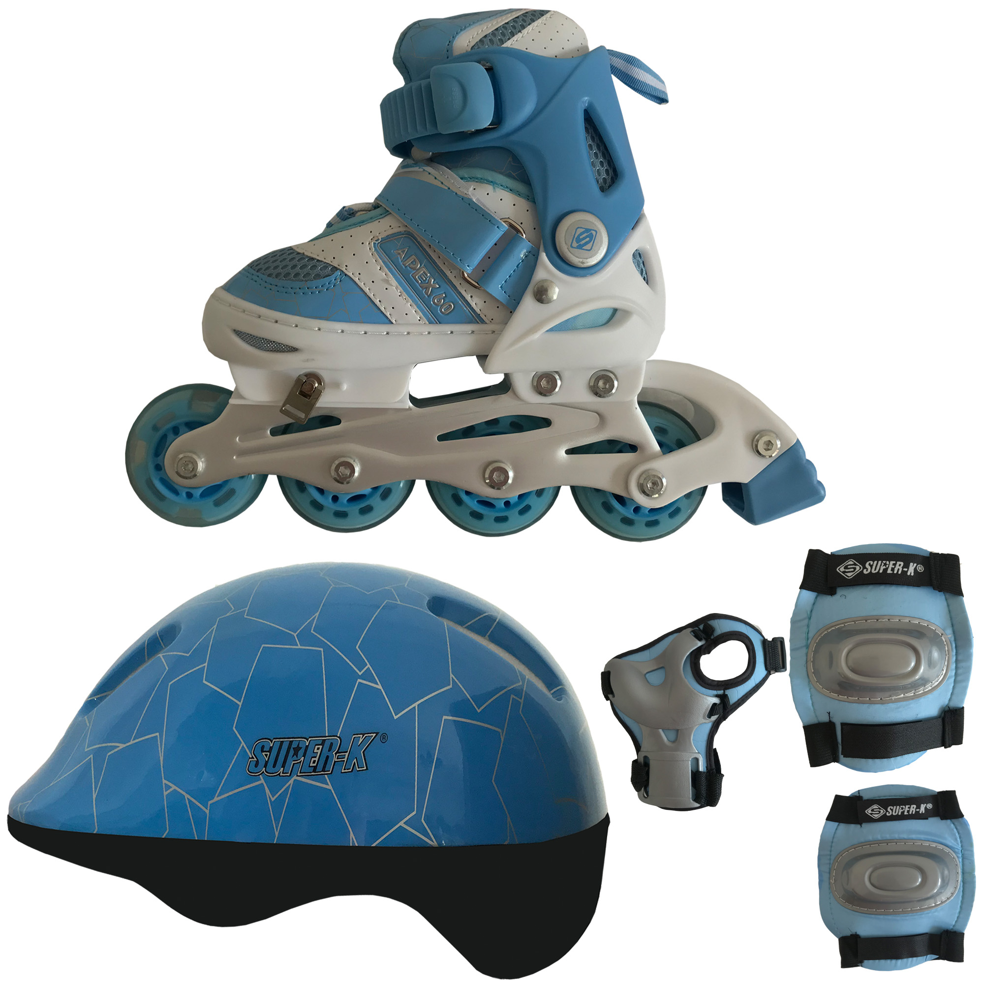 اسکیت کفشی اپکس  مدل MP112-BLUE