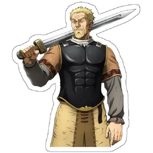 استیکر لپ تاپ مدل Askeladd Vinland Saga