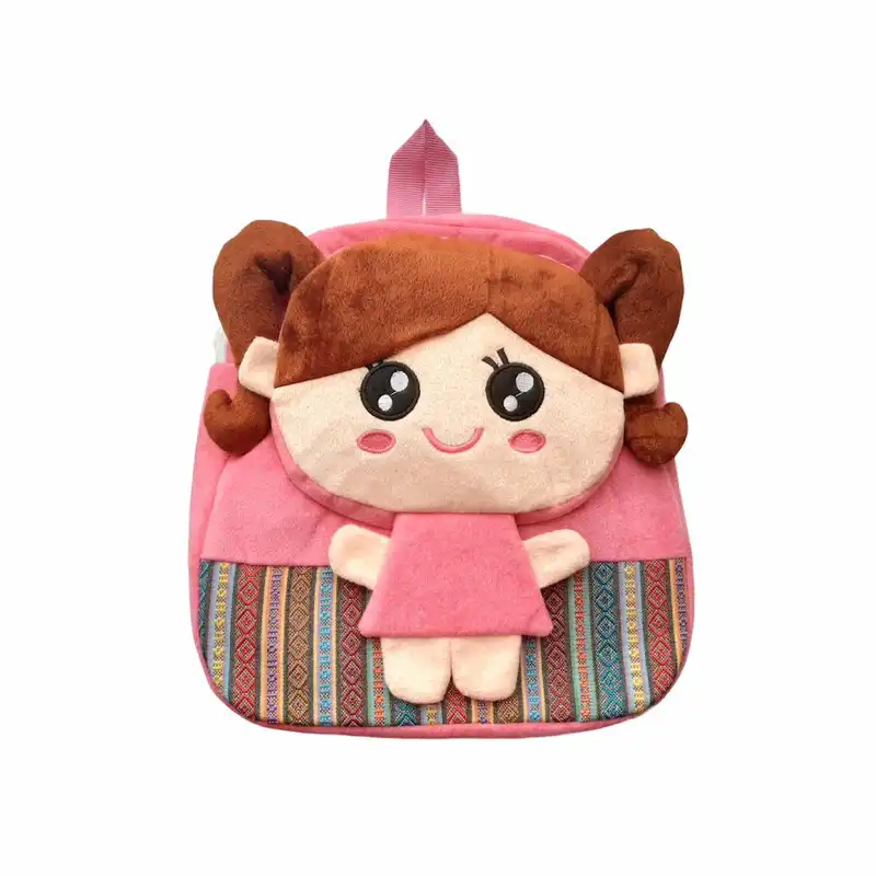 کوله پشتی دخترانه طرح دختر مدل گليم