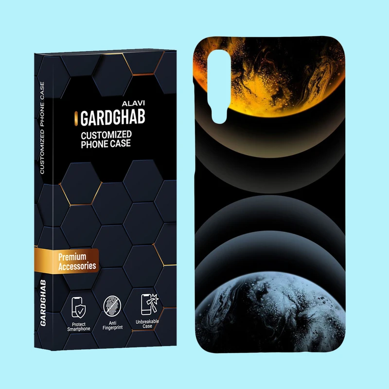 کاور گارد قاب علوی مدل هنری مناسب برای گوشی موبایل سامسونگ Galaxy A50 / Galaxy A50s / Galaxy A30s