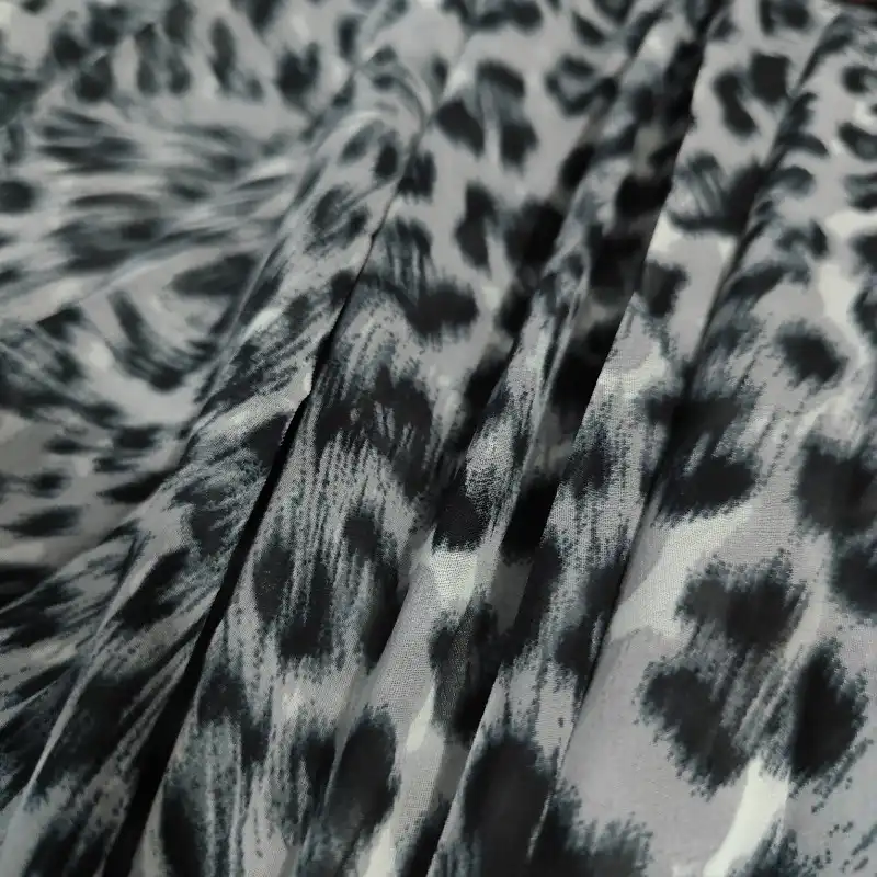 دامن چین‌دار زنانه مدل حریر پلیسه کد 06 رنگ سبز آبی