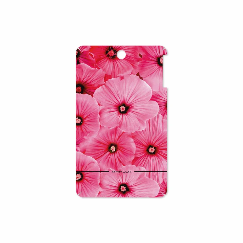 برچسب پوششی ماهوت مدل Pink-Flower مناسب برای تبلت لنوو A7-50 A3500 2014
