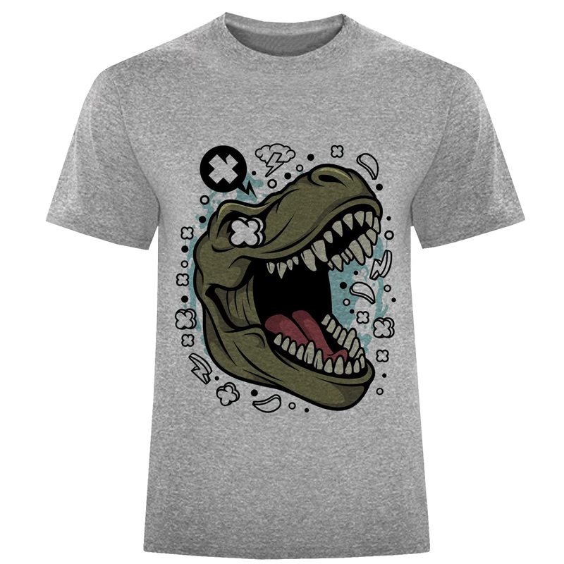 تی شرت آستین کوتاه مردانه مدل دایناسور F969