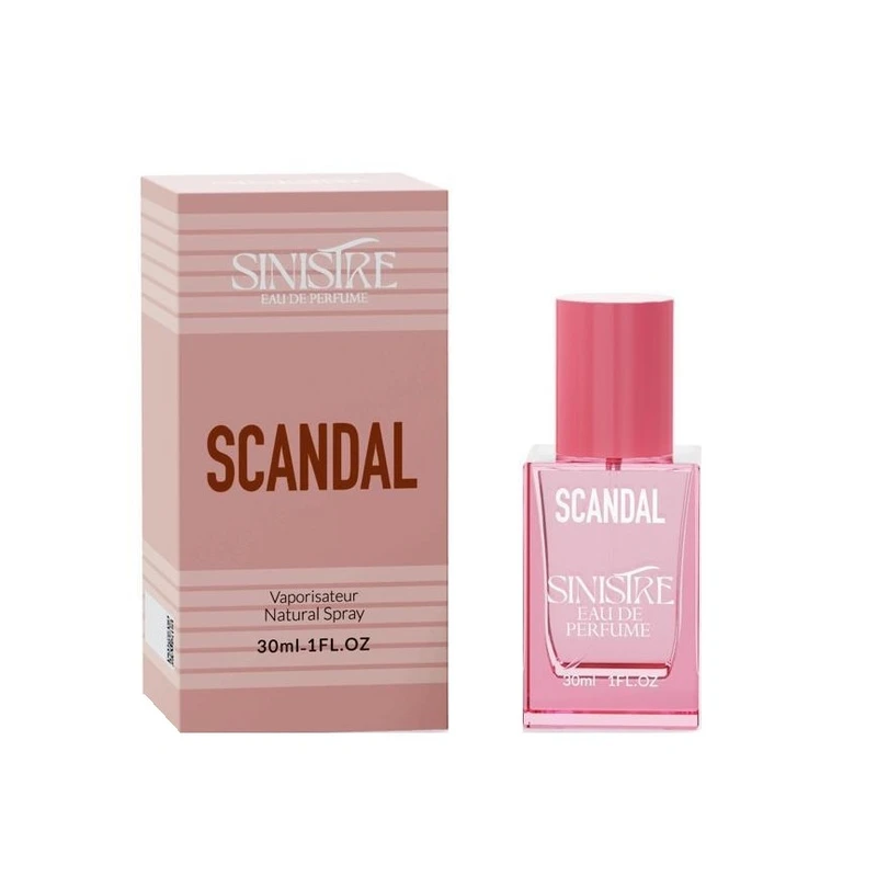 ادوپرفیوم زنانه سینیستر Scandal با رایحه گرم حجم 30 میلیلیتر ادوپرفیوم زنانه سینیستر Scandal با رایحه گرم حجم 30 میلیلیتر