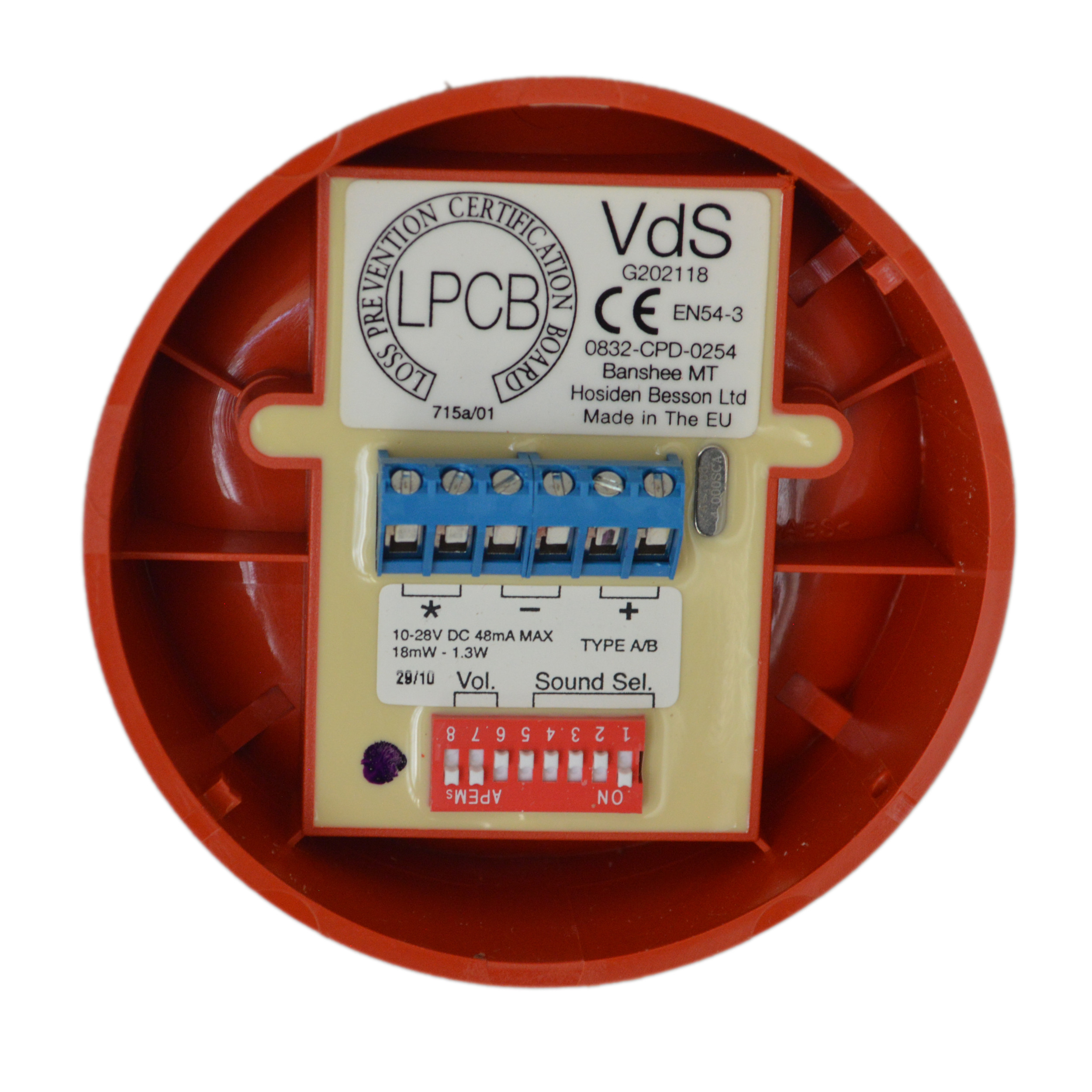 آژیر اعلام حریق ضد آب هوزیدن بسام مدل Banshee Deep Base