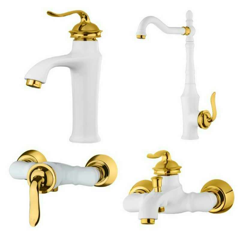 ست شیرآلات شیده مدل بیزانس