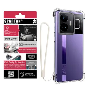 کاور اسپارتان مدل Airbag Strap مناسب برای گوشی موبایل ریلمی Realme GT3 به همراه بندآویز