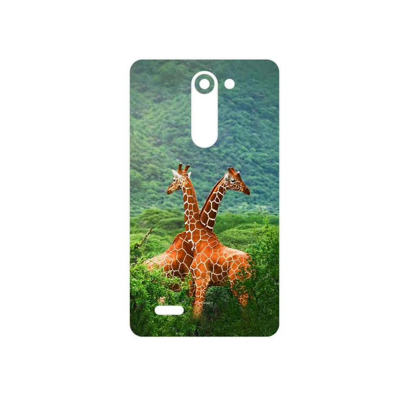 برچسب پوششی ماهوت مدل Giraffe مناسب برای گوشی موبایل ال جی L Bello