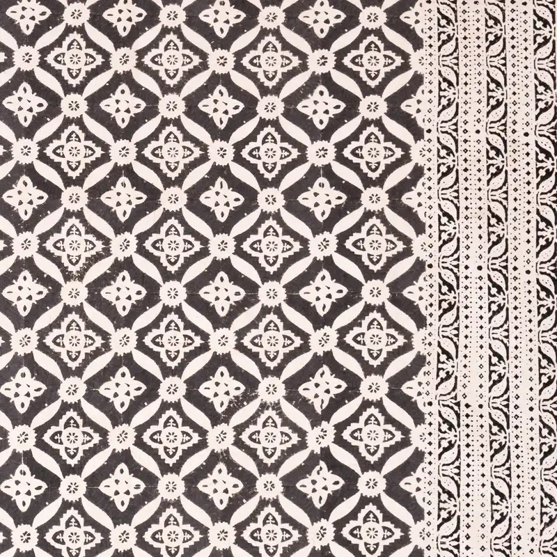 رومیزی چاپ دستی مدل خواجو